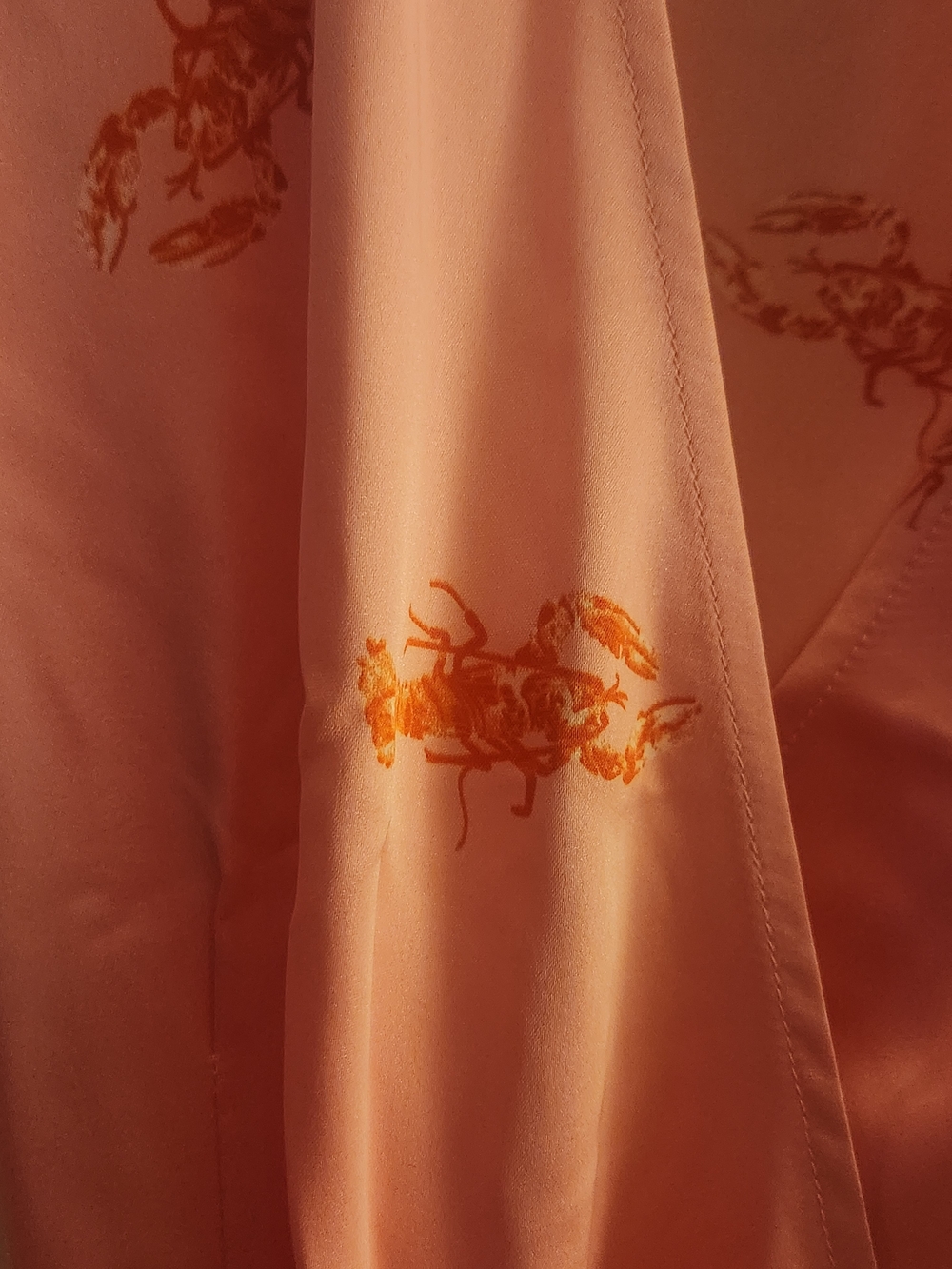Never Fully Dressed Pink Dress with Red Lobster Print - Picture 8 of 13